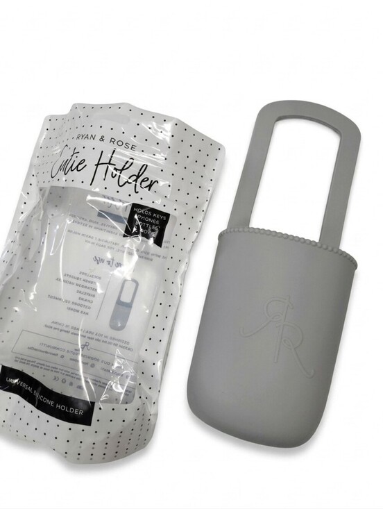 Ryan & Rose Other - New Ryan & Rose Cutie Holder Grey Silicone Universal Stroller Cup Phone Holder